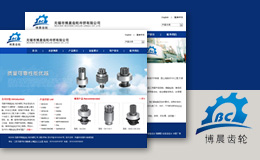 無錫博晨齒輪網站設計